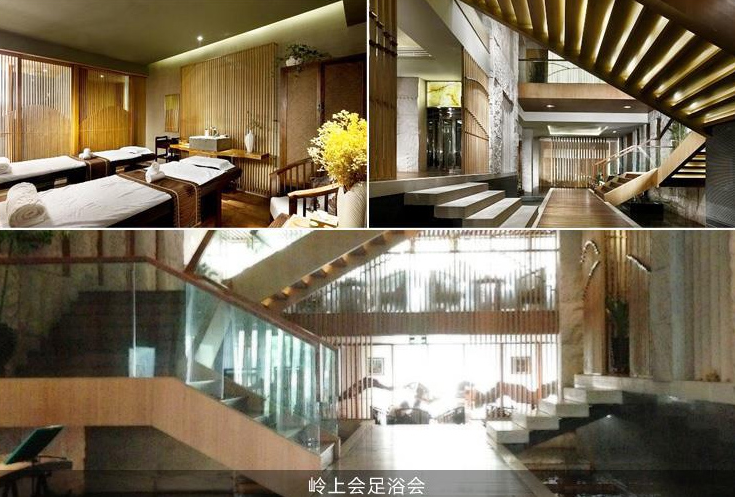 攜康健康一體機XKZN-A300簽約臺州嶺上會足浴會所 臺州嶺上會足浴會所內(nèi)部參觀圖