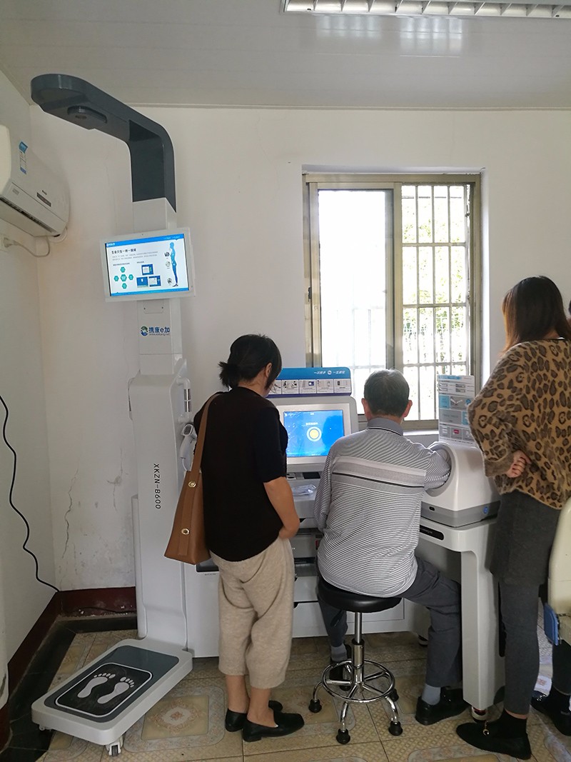 楊汛橋街道仁里王村衛(wèi)生服務(wù)站，建設(shè)體檢小屋服務(wù)群眾