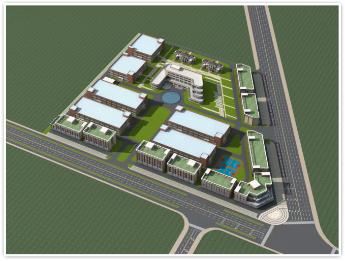 陽(yáng)新智慧健康產(chǎn)業(yè)園鳥(niǎo)瞰圖 陽(yáng)新智慧健康產(chǎn)業(yè)園鳥(niǎo)瞰圖