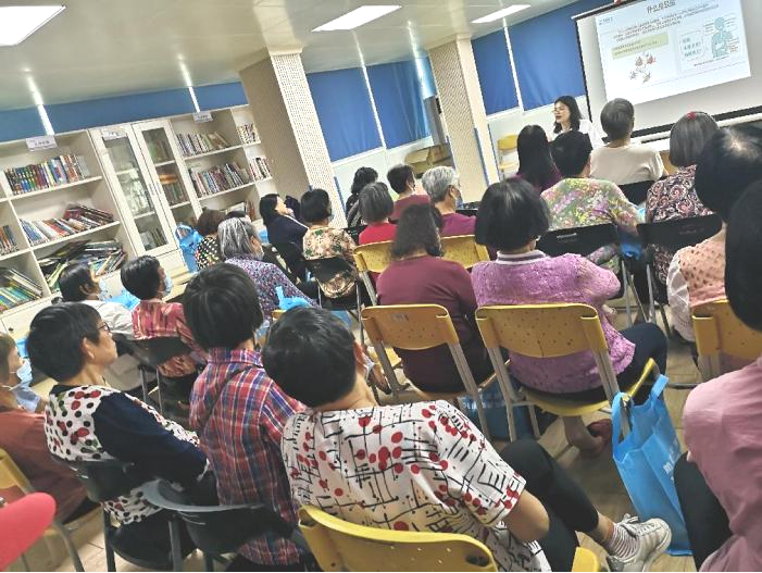 社區(qū)居民踴躍參與此次活動